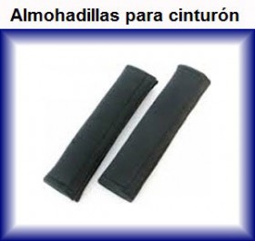almohadillas cinturon coche