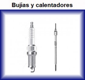 bujia y calentador de coche furgoneta camion