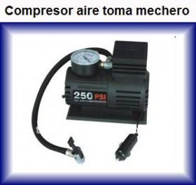 compresor de aire toma de mechero coche camion furgoneta