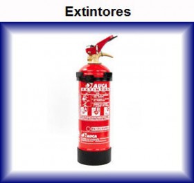 extintor coche camion furgoneta