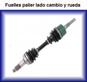fuelle palier lado rueda y fuelle palier lado cambio coche furgoneta