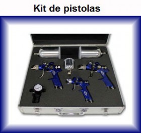 kit pistolas de pintura coche vehiculo moto