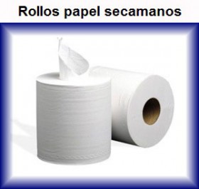 papel seca manos rollos grandes